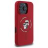 Karl Lagerfeld KLHMP16LSCMKCRHR iPhone 16 Pro 6.3" czerwony/red hardcase Silicone Karl&Choupette Ring MagSafe na NearMe.pl