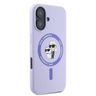 Karl Lagerfeld KLHMP16MSCMKCRHU iPhone 16 Plus 6.7" fioletowy/purple hardcase Silicone Karl&Choupette Ring MagSafe na NearMe.pl