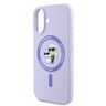 Karl Lagerfeld KLHMP16MSCMKCRHU iPhone 16 Plus 6.7" fioletowy/purple hardcase Silicone Karl&Choupette Ring MagSafe na NearMe.pl