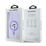 Karl Lagerfeld KLHMP16MSCMKCRHU iPhone 16 Plus 6.7" fioletowy/purple hardcase Silicone Karl&Choupette Ring MagSafe na NearMe.pl