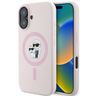 Karl Lagerfeld KLHMP16MSCMKCRHP iPhone 16 Plus 6.7" różowy/pink hardcase Silicone Karl&Choupette Ring MagSafe na NearMe.pl