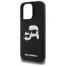 Karl Lagerfeld KLHMP16LSKCHPPLK iPhone16 Pro 6.3" czarny/black hardcase Silicone Double Heads Print MagSafe na NearMe.pl