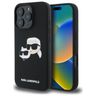 Karl Lagerfeld KLHMP16XSKCHPPLK iPhone16 Pro Max 6.9" czarny/black hardcase Silicone Double Heads Print MagSafe na NearMe.pl