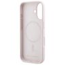 Karl Lagerfeld KLHMP16SSKCHPPLP iPhone16 6.1" różowy/pink hardcase Silicone Double Heads Print MagSafe na NearMe.pl