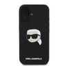 Karl Lagerfeld KLHMP16SSKHPPLK iPhone 16 6.1" czarny/black hardcase Silicone Karl Head Print MagSafe na NearMe.pl