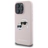 Karl Lagerfeld KLHMP16LSKCHPPLP iPhone16 Pro 6.3" różowy/pink hardcase Silicone Double Heads Print MagSafe na NearMe.pl