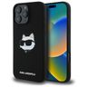 Karl Lagerfeld KLHMP16LSCHPPLK iPhone 16 Pro 6.3" czarny/black hardcase Silicone Choupette Head Print MagSafe na NearMe.pl