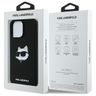 Karl Lagerfeld KLHMP16LSCHPPLK iPhone 16 Pro 6.3" czarny/black hardcase Silicone Choupette Head Print MagSafe na NearMe.pl