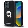 Karl Lagerfeld KLHMP16LSKHPPLK iPhone 16 Pro 6.3" czarny/black hardcase Silicone Karl Head Print MagSafe na NearMe.pl