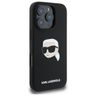 Karl Lagerfeld KLHMP16LSKHPPLK iPhone 16 Pro 6.3" czarny/black hardcase Silicone Karl Head Print MagSafe na NearMe.pl