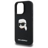 Karl Lagerfeld KLHMP16LSKHPPLK iPhone 16 Pro 6.3" czarny/black hardcase Silicone Karl Head Print MagSafe na NearMe.pl