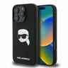 Karl Lagerfeld KLHMP16XSKHPPLK iPhone 16 Pro Max 6.9" czarny/black hardcase Silicone Karl Head Print MagSafe na NearMe.pl