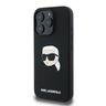 Karl Lagerfeld KLHMP16XSKHPPLK iPhone 16 Pro Max 6.9" czarny/black hardcase Silicone Karl Head Print MagSafe na NearMe.pl