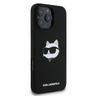 Karl Lagerfeld KLHMP16XSCHPPLK iPhone 16 Pro Max 6.9" czarny/black hardcase Silicone Choupette Head Print MagSafe na NearMe.pl
