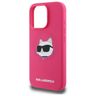 Karl Lagerfeld KLHMP16LSCHPPLF iPhone 16 Pro 6.3" fuksja/fuschia hardcase Silicone Choupette Head Print MagSafe na NearMe.pl