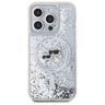 Karl Lagerfeld KLHMP15XLGKCSGH iPhone 15 Pro Max 6.7" hardcase transparent Liquid Glitter Karl&Choupette Head Magsafe na NearMe.pl