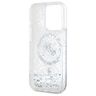 Karl Lagerfeld KLHMP15XLGKCSGH iPhone 15 Pro Max 6.7" hardcase transparent Liquid Glitter Karl&Choupette Head Magsafe na NearMe.pl