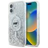 Karl Lagerfeld KLHMP16SLGCHSGH iPhone 16 6.1" hardcase transparent Liquid Glitter Choupette Head Magsafe na NearMe.pl