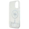Karl Lagerfeld KLHMP16SLGCHSGH iPhone 16 6.1" hardcase transparent Liquid Glitter Choupette Head Magsafe na NearMe.pl