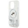 Karl Lagerfeld KLHMP16XLGKCSGH iPhone 16 Pro Max 6.9" hardcase transparent Liquid Glitter Karl&Choupette Head Magsafe na NearMe.pl