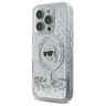 Karl Lagerfeld KLHMP16LLGKISGH iPhone 16 Pro 6.3" hardcase transparent Liquid Glitter Karl Head Magsafe na NearMe.pl