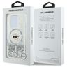 Karl Lagerfeld KLHMP16XLGKISGH iPhone 16 Pro Max 6.9" hardcase transparent Liquid Glitter Karl Head Magsafe na NearMe.pl