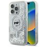 Karl Lagerfeld KLHMP16LLGCHSGH iPhone 1616 Pro 6.3" hardcase transparent Liquid Glitter Choupette Head Magsafe na NearMe.pl