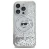 Karl Lagerfeld KLHMP16LLGCHSGH iPhone 1616 Pro 6.3" hardcase transparent Liquid Glitter Choupette Head Magsafe na NearMe.pl