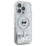 Karl Lagerfeld KLHMP16LLGCHSGH iPhone 1616 Pro 6.3" hardcase transparent Liquid Glitter Choupette Head Magsafe na NearMe.pl