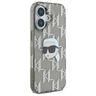 Karl Lagerfeld KLHCP16SHKLPKHK iPhone 16 6.1" czarny/black hardcase IML Karl Head Electroplated na NearMe.pl