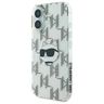 Karl Lagerfeld KLHCP16SHKLPCHT iPhone 16 6.1" przezroczysty/transparent hardcase IML Choupette Head Electroplated na NearMe.pl