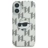 Karl Lagerfeld KLHCP16SHKLPCHT iPhone 16 6.1" przezroczysty/transparent hardcase IML Choupette Head Electroplated na NearMe.pl