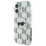 Karl Lagerfeld KLHCP16SHKLPKHT iPhone 16 6.1" przezroczysty/transparent hardcase IML Karl Head Electroplated na NearMe.pl