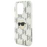 Karl Lagerfeld KLHCP16LHKLPKHT iPhone 16 Pro 6.3" przezroczysty/transparent hardcase IML Karl Head Electroplated na NearMe.pl