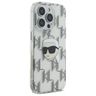Karl Lagerfeld KLHCP16LHKLPKHT iPhone 16 Pro 6.3" przezroczysty/transparent hardcase IML Karl Head Electroplated na NearMe.pl