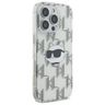 Karl Lagerfeld KLHCP16LHKLPCHT iPhone 16 Pro 6.3" przezroczysty/transparent hardcase IML Choupette Head Electroplated na NearMe.pl