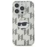 Karl Lagerfeld KLHCP16LHKLPCHT iPhone 16 Pro 6.3" przezroczysty/transparent hardcase IML Choupette Head Electroplated na NearMe.pl