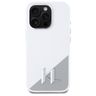 Karl Lagerfeld KLHMP16XSCMKMPCH iPhone   16 Pro Max 6,9" biały/white hardcase Silicone Initial Metal Logo MagSafe na NearMe.pl