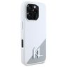 Karl Lagerfeld KLHMP16XSCMKMPCH iPhone   16 Pro Max 6,9" biały/white hardcase Silicone Initial Metal Logo MagSafe na NearMe.pl