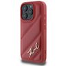 Karl Lagerfeld KLHCP16LPQDSMGR iPhone16 Pro 6.3" czerwony/red hardcase Quilted Signature na NearMe.pl