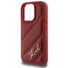 Karl Lagerfeld KLHCP16LPQDSMGR iPhone16 Pro 6.3" czerwony/red hardcase Quilted Signature na NearMe.pl