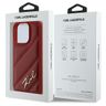 Karl Lagerfeld KLHCP16LPQDSMGR iPhone16 Pro 6.3" czerwony/red hardcase Quilted Signature na NearMe.pl
