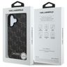 Karl Lagerfeld KLHMP16SPKHPORPK iPhone   16 6.1" czarny/black hardcase Hot Stamp Magsafe na NearMe.pl
