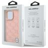 Karl Lagerfeld KLHMP16XPKHPORPP iPhone 16 Pro Max 6.9" różowy/pink hardcase Hot Stamp Magsafe na NearMe.pl