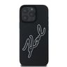 Karl Lagerfeld KLHCP16X3DRKSDLK iPhone 16 Pro Max 6.9" czarny/black hardcase 3D Rubber Bicolor Signature na NearMe.pl
