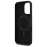 Karl Lagerfeld KLHMP16SSCMKMPCK iPhone   16 6.1" czarny/black hardcase Silicone Shadow Metal Initial MagSafe na NearMe.pl