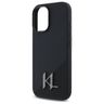 Karl Lagerfeld KLHMP16SSCMKMPCK iPhone   16 6.1" czarny/black hardcase Silicone Shadow Metal Initial MagSafe na NearMe.pl