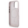 Karl Lagerfeld KLHMP16SSCMKMPCP iPhone   16 6.1" różowy/pink hardcase Silicone Shadow Metal Initial MagSafe na NearMe.pl