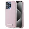 Karl Lagerfeld KLHMP15XPGMSRPP iPhone 15 Pro Max 6.7" różowy/pink hardcase FW Metal Plate MagSafe na NearMe.pl
