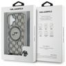 Karl Lagerfeld KLHMP16SHCKCKLCK iPhone   16 6.1" czarny/black hardcase IML Crossbody Monogram Karl & Choupette Head MagSafe na NearMe.pl
